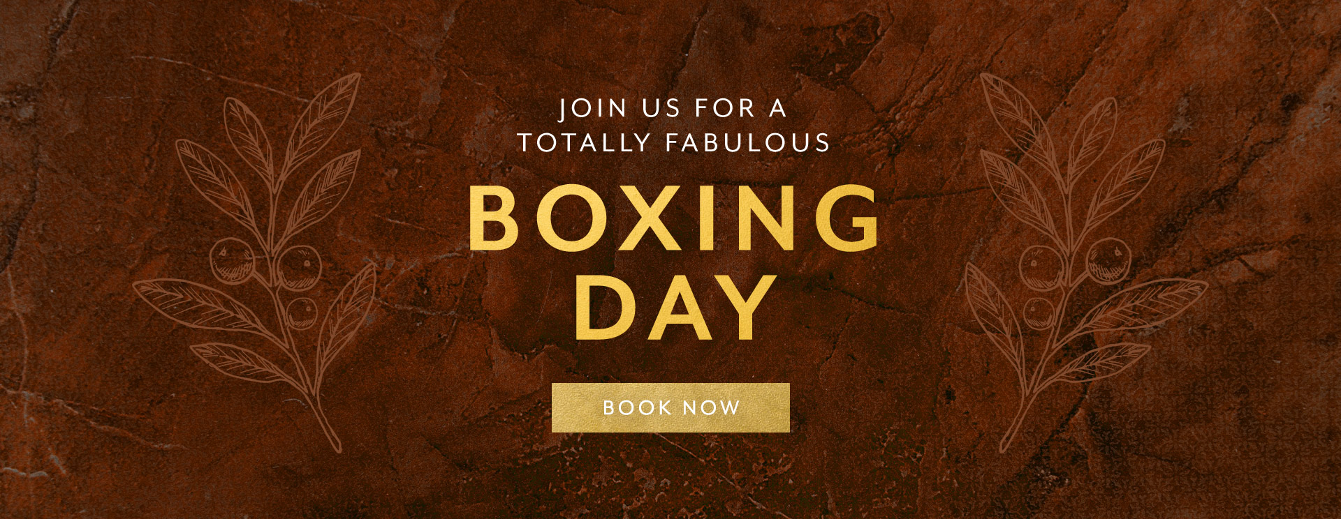 Boxing Day menu at The George & Dragon