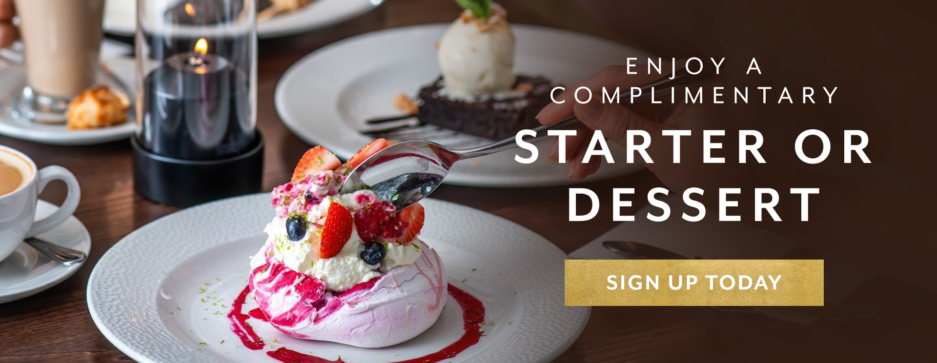 Sign up to The George & Dragon newsletter