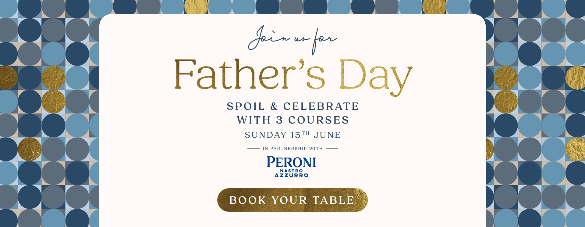 Father’s Day menu Epping