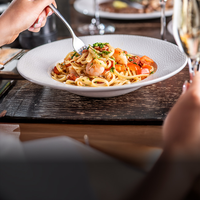 Dessert menu at The George & Dragon