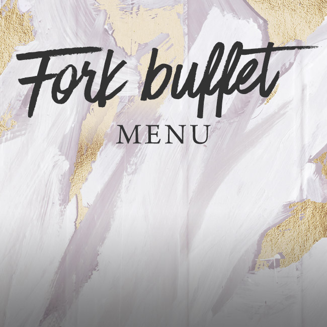 Fork buffet menu at The George & Dragon
